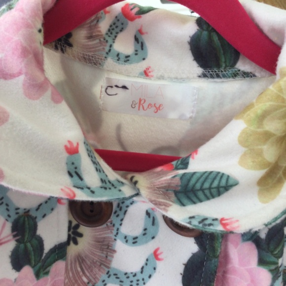 Mila Rose Double Breasted Winter Coat, size 2 T - Picture 4 of 5